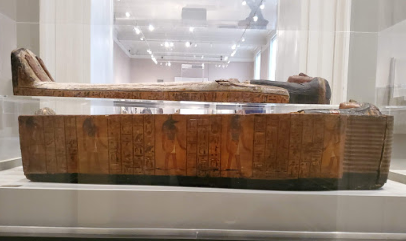 Sarcophagus in Brooklyn Museum